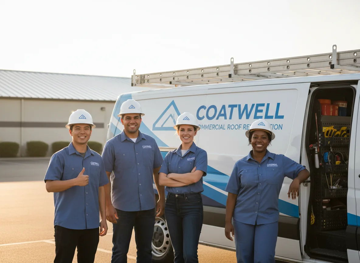 Commercial roof coating company in Tipton, OK